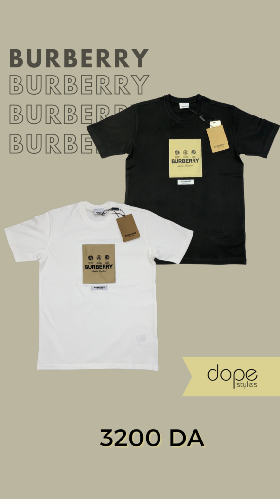 Burberry carré d'or T-shirt Over size